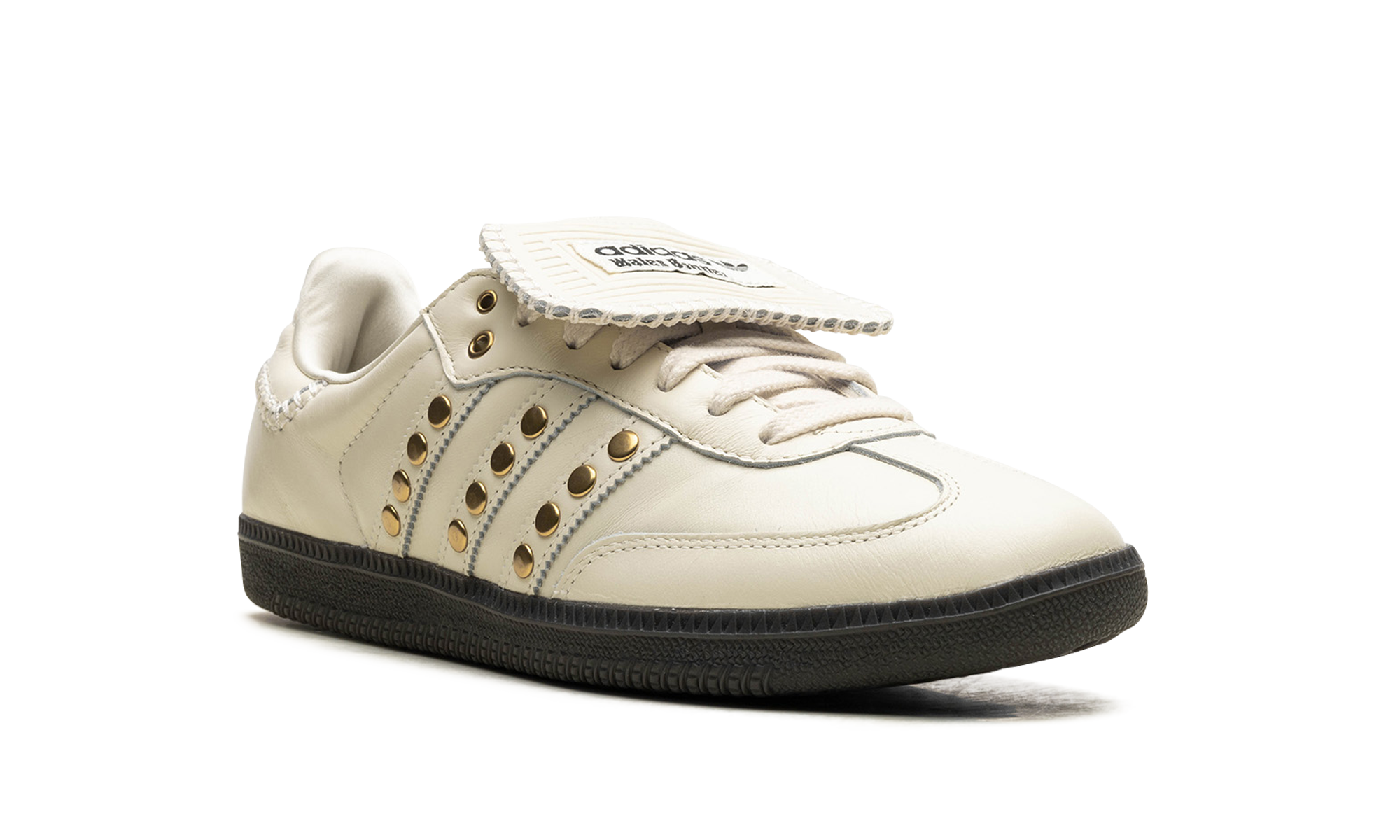 Wales Bonner x Adidas Samba Cream White - Studded 2