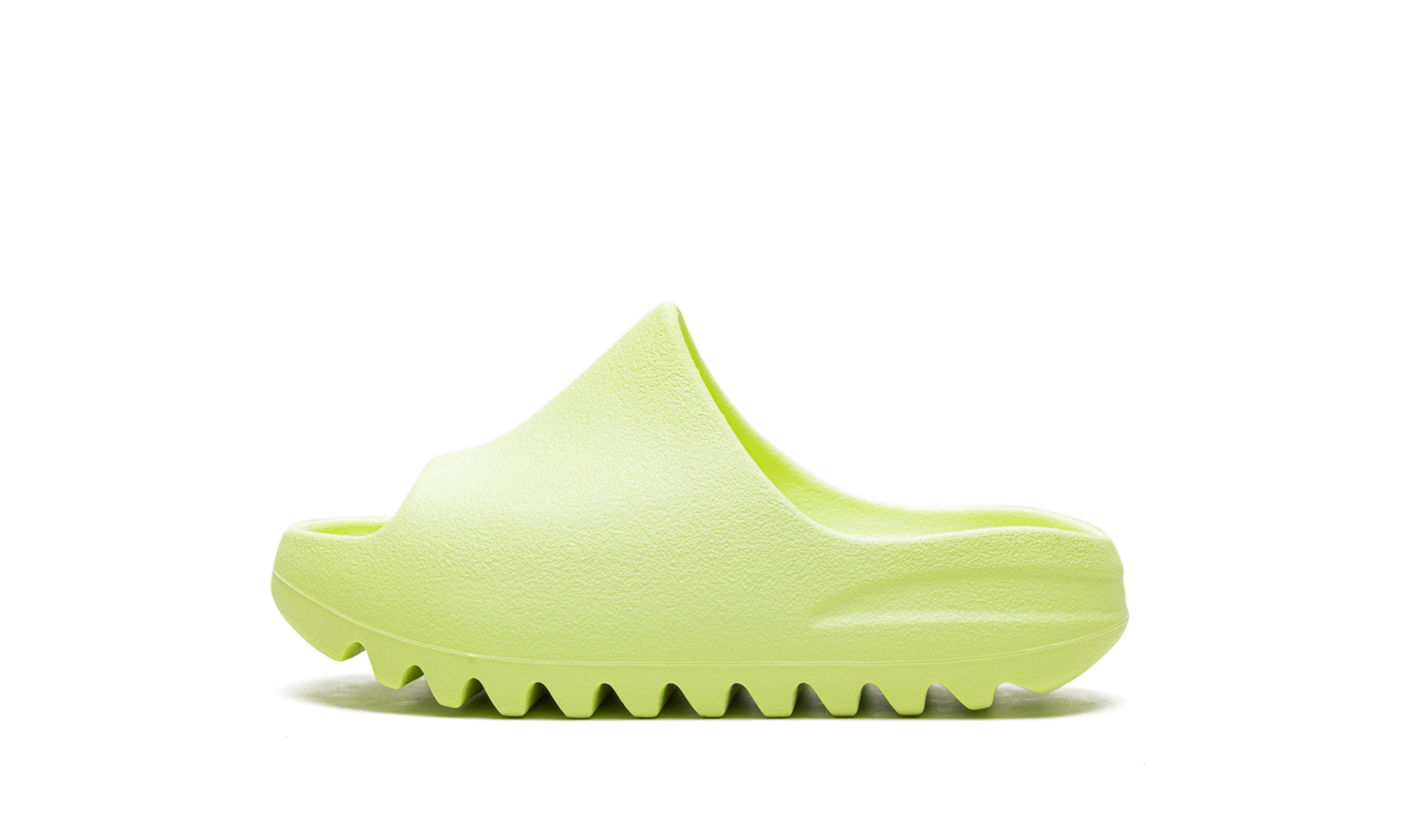Yeezy Slide Glow Green 2022 (Kids) 1