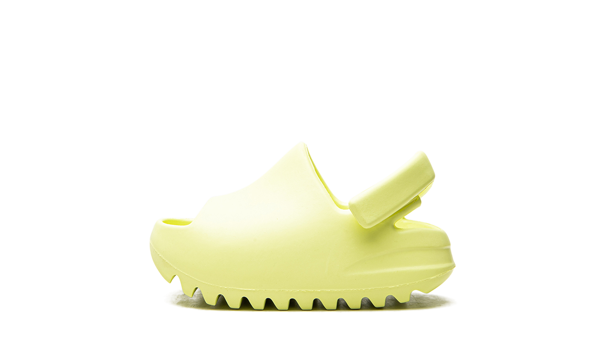 Yeezy Slide Glow Green (Infant) 2