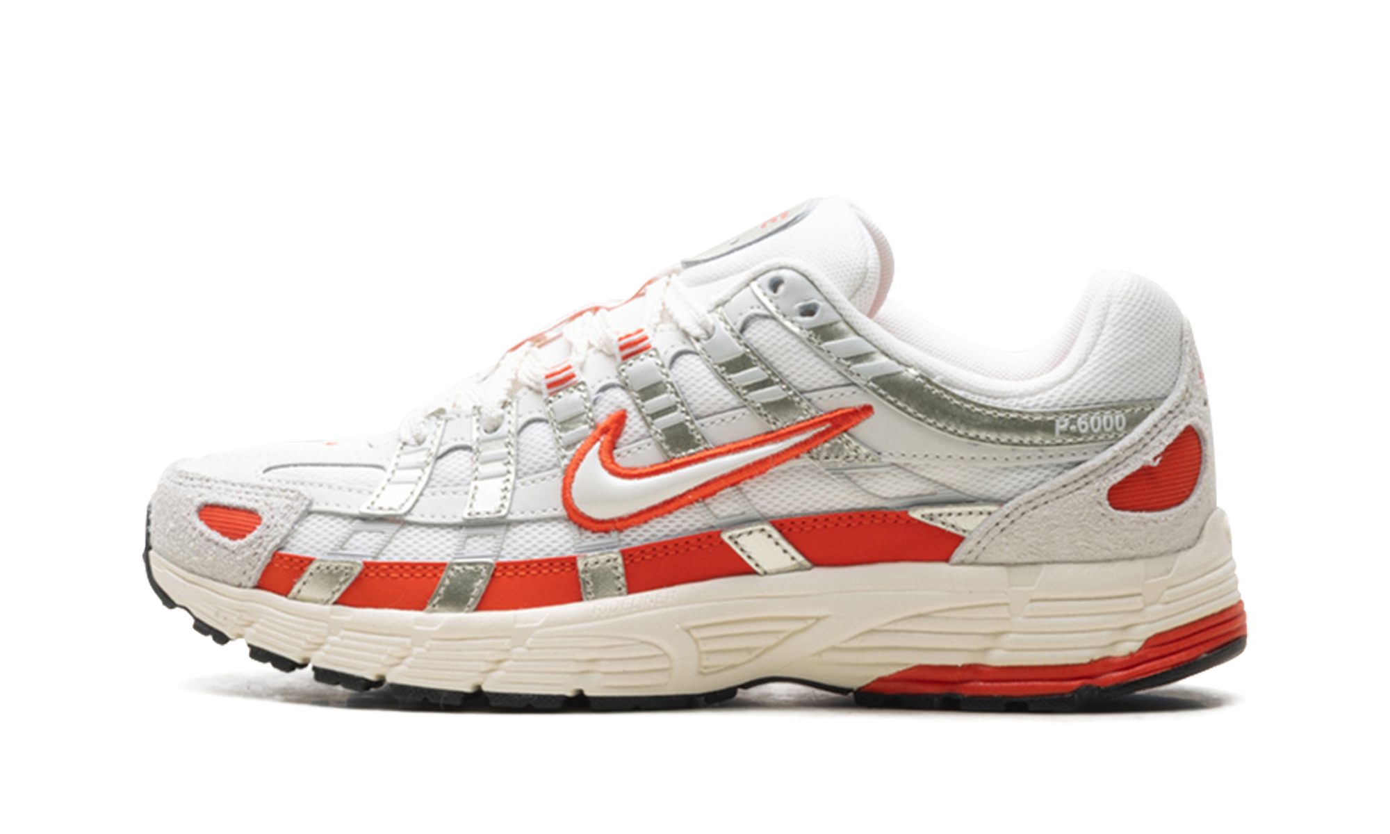 Nike P-6000 Sail Pale Ivory Light Bone Picante Red (W)